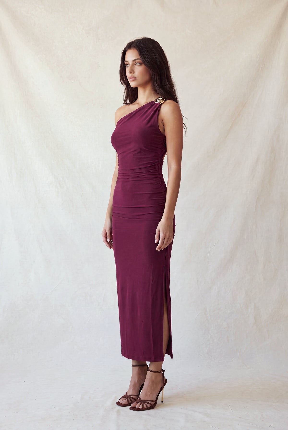 Vestido ID6255 - Ciruela