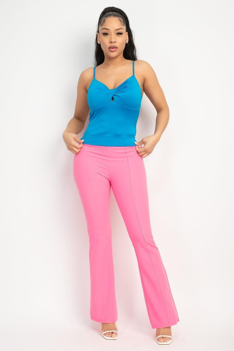 Top de tirantes finos con escote recto — IT92468