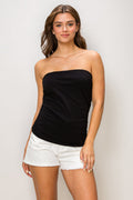 Top strapless con escote recto — TX70902